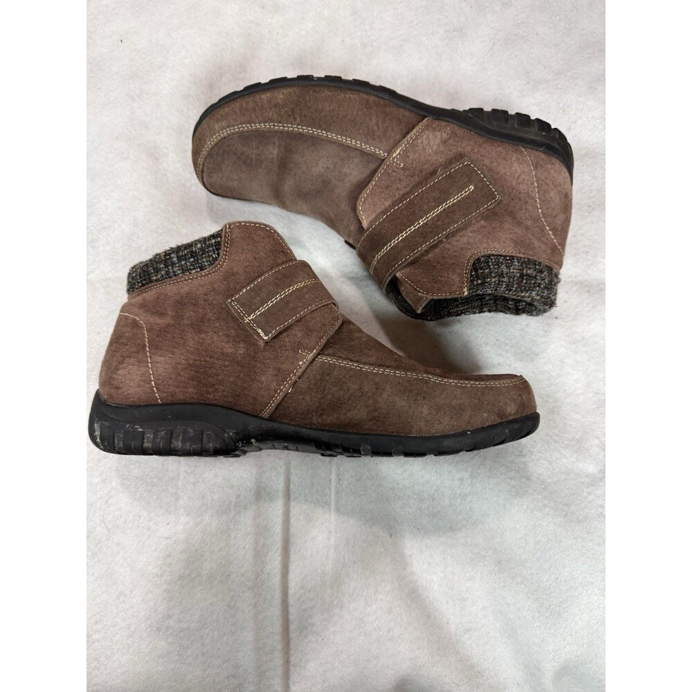 Womens Propet Suede Ankle Boots 8.5